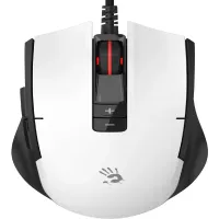 Мышь A4Tech Bloody ES8 белый оптическая 6000dpi USB 7but (ES8 PANDA WHITE)