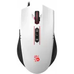 Мышь A4Tech Bloody ES7 белый оптическая 6000dpi USB 8but (RS7 PANDA WHITE)