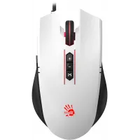 Мышь A4Tech Bloody ES7 белый оптическая 6000dpi USB 8but (RS7 PANDA WHITE)