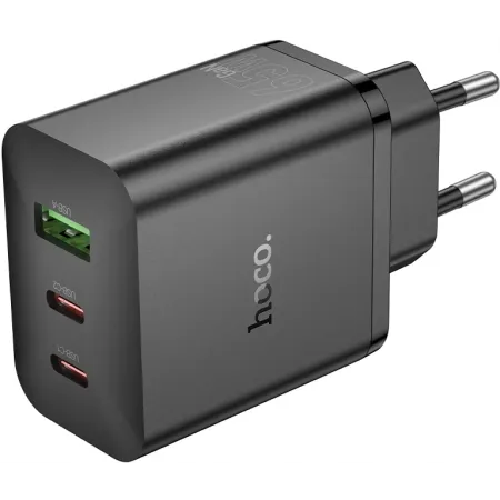 Сетевое зар./устр. Hoco Scenery PD65W 65W 3A (PD) USB/2xUSB Type-C универсальное черный (41098)