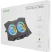 Подставка для ноутбука Digma D-NCP180-2x110RGB 18" 410x280x34мм 20дБ 2xUSB 2x 110ммFAN 700г Fan-control пластик ABS черный