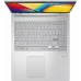 Ноутбук Asus Vivobook Go 15 E1504GA-BQ527 N-series N100 8Gb eMMC256Gb Intel UHD Graphics 15.6" IPS FHD (1920x1080) без ОС silver WiFi BT Cam (_90NB0ZT1-M00XM0)