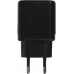 Сетевое зар./устр. BoraSCO 15W 3A 2xUSB универсальное черный (52583)