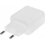 Сетевое зар./устр. BoraSCO 15W 3A+3A 2xUSB универсальное белый (52578)