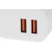 Сетевое зар./устр. BoraSCO 15W 3A+3A 2xUSB универсальное белый (52578)