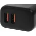 Сетевое зар./устр. BoraSCO 15W 3A 2xUSB универсальное черный (52581)