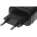 Сетевое зар./устр. BoraSCO 15W 3A 2xUSB универсальное черный (52581)