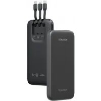 Мобильный аккумулятор Romoss PHC10 10000mAh 22.5W 3A USB-A/USB-C черный