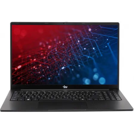Ноутбук IRU Strato 15ALI Core i7 1255U 32Gb SSD1Tb Intel Iris Xe graphics 15.6" IPS FHD (1920x1080) FreeDOS black WiFi BT Cam 6000mAh (2084763)