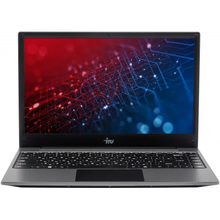 Ноутбук IRU Tactio 14RLH Ryzen 5 7430U 8Gb SSD256Gb AMD Radeon Graphics AMD Graphics 14" IPS FHD (1920x1080) Windows 11 Pro 64 grey WiFi BT Cam 4000mAh (2084783)