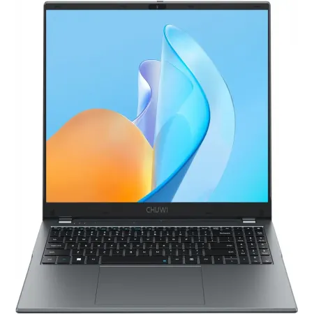 Ноутбук Chuwi GemiBook plus N-series N150 16Gb SSD512Gb Intel Graphics 15.6" IPS FHD (1920x1080) Windows 11 Home grey WiFi BT Cam 5000mAh