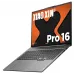 Ноутбук Lenovo Xiaoxin Pro16 AHP9 Ryzen 7 8745H 24Gb SSD1Tb AMD Radeon 780M 2Gb 16" IPS 2.5K (2560x1600) Windows 11 Home grey WiFi BT Cam