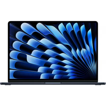 Ноутбук Apple MacBook Air A3241 M4 10 core 16Gb SSD256Gb/10 core GPU 15.3" Liquid Retina (2880x1864) macOS midnight WiFi BT Cam (MW1L3HN/A)