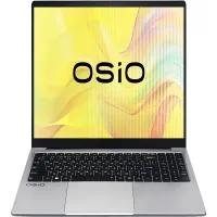 Ноутбук Osio FocusLine F150i-014 Core i3 1115G4 16Gb SSD512Gb Intel UHD Graphics 15.6" IPS FHD (1920x1080) Windows 11 Home grey WiFi BT Cam 6000mAh