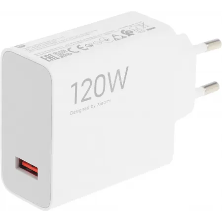 Сетевое зар./устр. Xiaomi 120W HyperCharge Combo (Type-A) EU 120W 6A (PD+QC) USB универсальное белый (BHR9462EU)