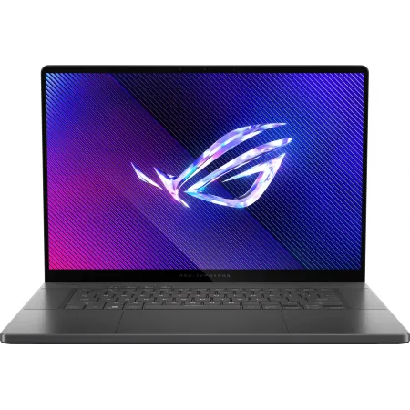 Ноутбук Asus ROG Zephyrus G16 GU605CR-QR180 Core Ultra 9 285H 32Gb SSD2Tb NVIDIA GeForce RTX5070Ti 12Gb 16" OLED 2.5K (2560x1600) без ОС grey WiFi BT Cam Bag (90NR0LZ5-M009D0)