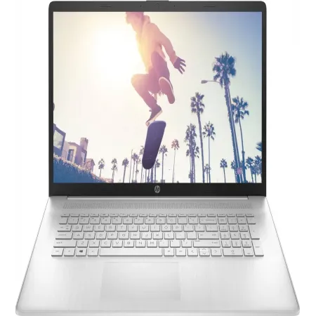 Ноутбук HP 17-cn3032ci Core i7 1355U 16Gb SSD512Gb Intel UHD Graphics 17.3" IPS FHD (1920x1080) FreeDOS silver WiFi BT Cam (9U5X7EA)