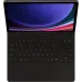 Чехол-клавиатура Samsung для Samsung Galaxy Tab S9/S9 FE/S10 FE/S10 Lite Book Cover Keyboard поликарбонат/полиуретан черный (EF-DX725UBRGRU)