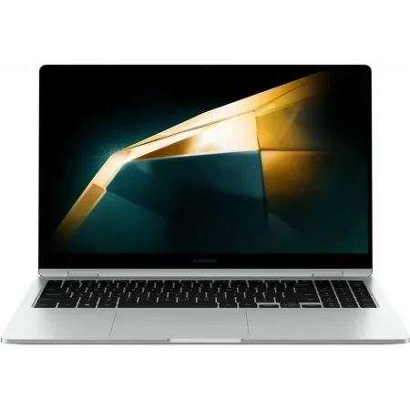 Ноутбук Samsung Galaxy Book 4 360 NP754 Core 5 120U 16Gb SSD256Gb Intel Graphics 15.6" AMOLED Touch FHD (1920x1080) Windows 11 Pro silver WiFi BT Cam (NP754QGK-KS3US)