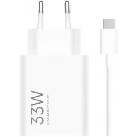 Сетевое зар./устр. Xiaomi BHR9956EU 33W 3A (PD) USB универсальное белый