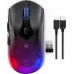 Мышь Lenovo Legion M410 Wireless RGB Gaming черный оптическая 16000dpi беспров. BT/Radio USB (GY51P83012)