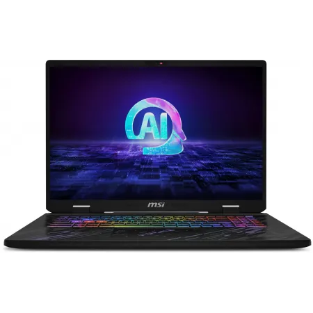 Ноутбук MSI Pulse 17 AI C1VEKG-088XRU Core Ultra 5 135H 16Gb SSD1Tb NVIDIA GeForce RTX4050 6Gb 17" IPS QHD+ (2560x1600) FreeDOS black WiFi BT Cam (9S7-17T311-088)