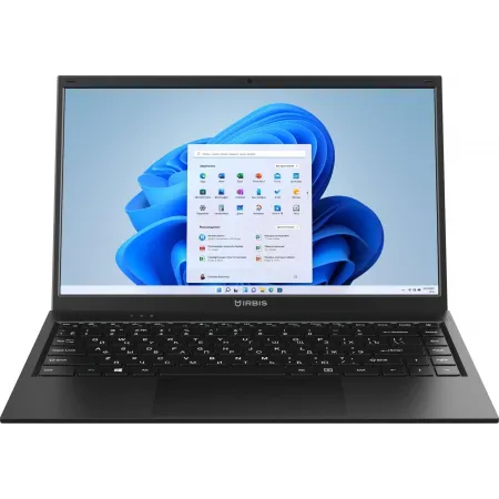 Ноутбук Irbis Blizzard 14NBC0001 Core i3 1115G4 8Gb SSD512Gb Intel UHD Graphics 14" IPS FHD (1920x1080) Windows 11 Pro black WiFi BT Cam 5000mAh