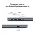 Ноутбук Huawei MateBook D 16 MCLG-X Core i5 13420H 8Gb SSD512Gb Intel UHD Graphics 16" IPS (1920x1200) Windows 11 Home grey space WiFi BT Cam (53014CNC)