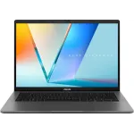 Ноутбук Asus VivoBook S14 S3407CA-LY097 Core Ultra 5 225H 16Gb SSD512Gb Intel Arc 130T 14" IPS WUXGA (1920x1200) без ОС grey WiFi BT Cam (90NB16J2-M00760)