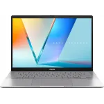 Ноутбук Asus VivoBook S14 S3407CA-LY098 Core Ultra 5 225H 16Gb SSD512Gb Intel Arc 130T 14" IPS WUXGA (1920x1200) без ОС silver WiFi BT Cam (90NB16J1-M00770)