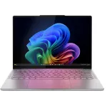 Ноутбук Lenovo Yoga Slim7 14ILL10 Core Ultra 5 226V 16Gb SSD1Tb Intel Arc 130V 14" OLED 2.8K (2880x1800) Windows 11 Home grey WiFi BT Cam (83JX000GRK)