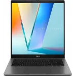 Ноутбук Asus VivoBook S14 S3407QA-SF044W Snapdragon X X1-26-100 16Gb SSD1Tb Qualcomm Adreno 14" OLED FHD+ (1920x1200) Windows 11 Home grey WiFi BT Cam (90NB16B2-M004B0)