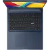 Ноутбук Asus Vivobook 17 X1704VA-AU853 Core 5 120U 16Gb SSD512Gb Intel Graphics 17.3" IPS FHD (1920x1080) без ОС blue WiFi BT Cam (90NB13X2-M00AT0)