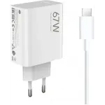 Сетевое зар./устр. Xiaomi BHR9465EU 67W 6A (PD) USB Type-C универсальное белый