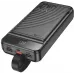 Мобильный аккумулятор Hoco J123B Element 30000mAh QC3.0/PD3.0 22.5W 5A 3xUSB-A/USB-C черный (12081)