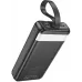 Мобильный аккумулятор Hoco J123B Element 30000mAh QC3.0/PD3.0 22.5W 5A 3xUSB-A/USB-C черный (12081)