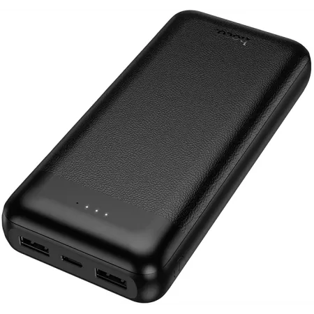 Мобильный аккумулятор Hoco J153A Stability 20000mAh QC3.0/PD 2A 2xUSB-A/USB-C черный (56085)