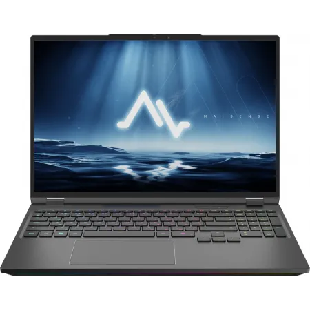 Ноутбук Maibenben X16E-R99558 Ryzen 9 9955HX 32Gb SSD2Tb NVIDIA GeForce RTX5080 16Gb 16" IPS QHD (2560x1440) Windows 11 black WiFi BT Cam 4100mAh (X16E-R99558NQSHBRE0)