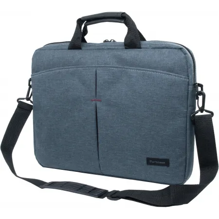 Сумка для ноутбука 15.6" Portcase KCB-162 серый нейлон/полиэстер (KCB-162 GREY)