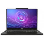 Ноутбук MSI Venture 16 AI+ A2HMG-050RU Core Ultra 7 255H 32Gb SSD1Tb Intel Arc 16" OLED 2K (2048x1280) Windows 11 Pro grey WiFi BT Cam (9S7-261221-050)