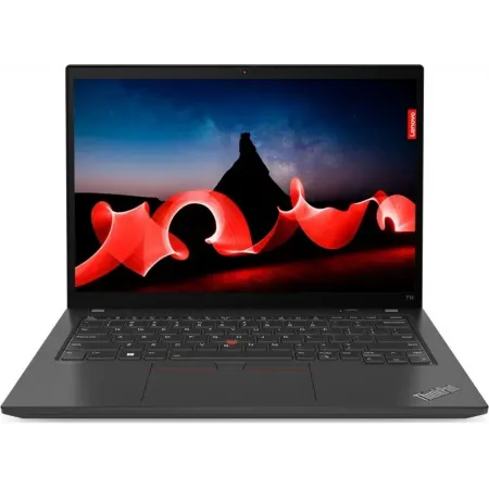 Ноутбук Lenovo ThinkPad T14 G4 Core i7 1355U 16Gb SSD512Gb Intel Iris Xe graphics 14" IPS WUXGA (1920x1200) без ОС black WiFi BT Cam (21HESGC300)