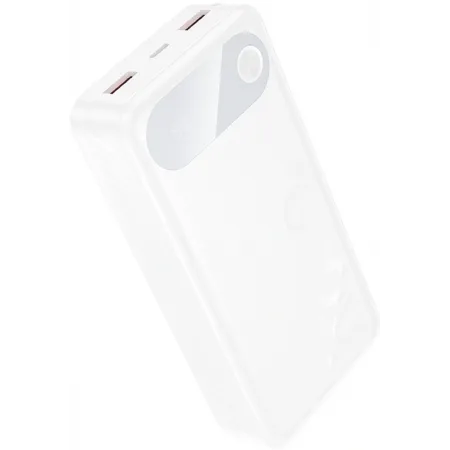 Мобильный аккумулятор Hoco J154A 20000mAh QC3.0/PD 22.5W 3A 2xUSB-A/USB-C белый (60778)