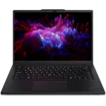 Ноутбук Lenovo ThinkPad P14s G5 Core Ultra 7 155H 32Gb SSD1Tb NVIDIA RTX 500 Ada 4Gb 14.5" IPS WQXGA (2560x1600) Windows 11 Pro 64 black WiFi BT Cam (21G3S5DR00)
