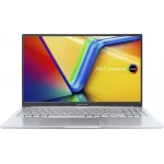 Ноутбук Asus VivoBook 15 OLED X1505VA Core i5 13420H 16Gb SSD512Gb Intel Iris Xe graphics 15.6" OLED FHD (1920x1080) без ОС silver WiFi BT Cam (90NB10P2-M011N0)