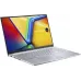 Ноутбук Asus VivoBook 15 OLED X1505VA Core i5 13420H 16Gb SSD512Gb Intel Iris Xe graphics 15.6" OLED FHD (1920x1080) без ОС silver WiFi BT Cam (90NB10P2-M011N0)