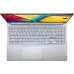 Ноутбук Asus VivoBook 15 OLED X1505VA Core i5 13420H 16Gb SSD512Gb Intel Iris Xe graphics 15.6" OLED FHD (1920x1080) без ОС silver WiFi BT Cam (90NB10P2-M011N0)