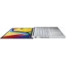 Ноутбук Asus VivoBook 15 OLED X1505VA Core i5 13420H 16Gb SSD512Gb Intel Iris Xe graphics 15.6" OLED FHD (1920x1080) без ОС silver WiFi BT Cam (90NB10P2-M011N0)