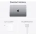 Ноутбук Apple MacBook Pro A2485 M1 Pro 10 core 16Gb SSD1Tb/16 core GPU 16.2" Liquid Retina XDR (3456x2234) macOS grey space WiFi BT Cam (MK193RU/A)
