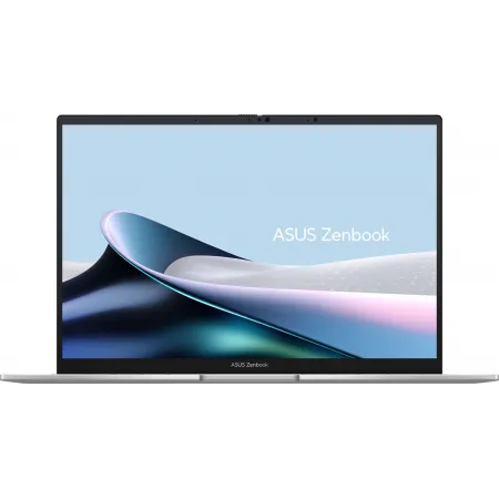 Ноутбук Asus Zenbook 14 UX3405CA-QL573 Core Ultra 5 225H 16Gb SSD1Tb Intel Arc 14" OLED WUXGA (1920x1200) без ОС silver WiFi BT Cam Bag (90NB14W4-M00UF0)