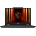 Ноутбук MSI Cyborg 15 B2RWEKG-272XRU Core 5 210H 16Gb SSD512Gb NVIDIA GeForce RTX5050 8Gb 15.6" IPS FHD (1920x1080) FreeDOS black WiFi BT Cam (9S7-15Q342-272)